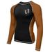 Ultimate - Long Sleeve Ranking Unisex Rashguard 4-Way Stretchable Shirt - MMA Boxing Muay Thai