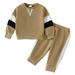 KDFJPTH Toddler Girl Fall Outfits Kids Baby Boys Long Sleeve Tops And Pants Child Kids 2Pcs Clothes Sets for Children