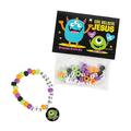 Fun Express Religious Halloween Monster Pony Bead Bracelet Craft Kit - Makes 12