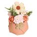 LSLJS Floral Scented Bath Soap Valentine s Gifts Artificial Rose Flowers Bouquet with Leather Bucket Plant Oil Rose Soap Multi-style Realistic Eternal Faux Flowers for Girlfriend Mom Women