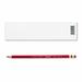 Col-Erase Pencil w/Eraser Carmine Red Lead/Barrel Dozen 20045