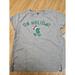 Disney Tops | Disney Parks On Holiday Mickey Mouse Christmas Shirt Womens Size Small | Color: Gray | Size: S