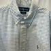 Ralph Lauren Shirts | Men’s Ralph Lauren Blake 100% Cotton Large Button Down Casual Dress Shirt | Color: Blue/White | Size: L
