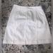 Free People Skirts | Free People White Cream Denim Skirt | Color: Cream/White | Size: 6