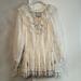 Coach Dresses | Coach Mini Dress With Ruffles And Lots Of Metal Embellishments,Like New Size 2 | Color: White | Size: 2