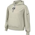 Nike Damen Top U Nk Sabrina Hoodie, Light Bone/Rush Fuchsia/Summit Whit, FJ4449-072, L