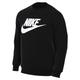 Nike Herren Long Sleeve Top M NSW Club Bb Crew Gx, Black, DQ4912-010, 3XL