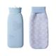 Hot Water Bottles/Classic Hot Water Bottle Hot Water Bottle with Soft Fleece Cover Girl Warm Belly Water Hot Water Bottle Great for Pain Relief Hot and Cold Therapy Water-Filled Hot Water Bottle Warm