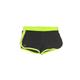 Under Armour Athletic Shorts: Green Color Block Activewear - Women's Size Medium