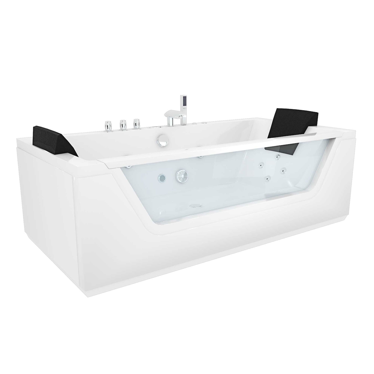Whirlpool mit Reinigungsfunktion, Pool Badewanne Wanne AcquaVapore W83R-TH-C ohne +0.-€ Image