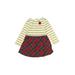 Crown & Ivy Dress - Shift: Yellow Stripes Skirts & Dresses - Size 3Toddler