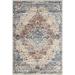 60 x 60 x 0.31 in Area Rug - Bungalow Rose Demartino Medallion Vintage Area Rug Polypropylene | 60 H x 60 W x 0.31 D in | Wayfair