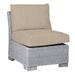 Summer Classics Club Patio Lounge Chair w/ Cushions Metal/Wicker/Rattan in Gray | Wayfair 362124+C586H4210W4210