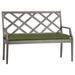 Summer Classics Haley Teak Garden Outdoor Bench Wood/Natural Hardwoods in Brown | Wayfair 294927+C2664302W4302