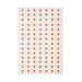 79 x 55 x 0.39 in Area Rug - Latitude Run® Rectangle Anoopama Striped Machine Woven Area Rug in Ivory/Red | 79 H x 55 W x 0.39 D in | Wayfair