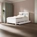 Red Barrel Studio® Twin Size Platform Bed w/ Storage Headboard, USB, Twin Size Trundle & 3 Drawers Wood in White | 41.9 H x 41.3 W x 83 D in | Wayfair