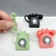 Simulation de mini téléphones rétro pour enfants maison de courses 1:12 accessoires de meubles