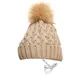 Chapeau de tête de mort en tricot pour femmes bonnets d'hiver chapeau de sport de plein air