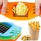 Französisch Braten Kartoffel Chip Cutter Edelstahl Gemüse Obst Chopper Chips Easy Cut Küche Werkzeuge Gadgets Zubehör