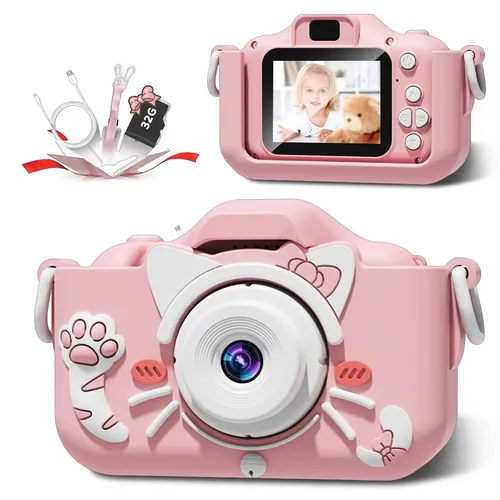 Kinder Spielzeug Kamera Digital kamera Kinder Projektion Videokamera Outdoor-Fotografie 32GB
