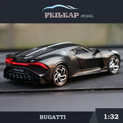 1:32 Bugatti Lavoi ture noire Legierung Auto Modell Gießt Druck & Spielzeug Fahrzeuge Auto Spielzeug