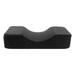 Professional Grafted Eyelash Extension Cushion Pillow Stand Extend Shelf Pad Memory Pillow for or Salon Home Use Tool (Black)