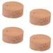 4 Pcs Wooden Keyboard Drain Valve Pad Musical Tuba Cork Cushion Trumpet Water Spit Value Corks Accessories Watergate