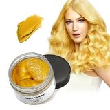 Instant Gold Dye Hair Wax Temporary Hair Cream 4.23 oz Men s and Women s Hair Wax Hair Wax (Gold)