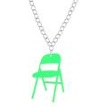 Folding Chair Necklace Chair Sports Necklace Campaign Chair Necklace Acrylic Backrest Small Chair Necklace Styling Products