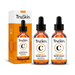 Vitamin C Face Serum - Anti-aging face and Eye Serum with vitamin C hyaluronic acid Vitamin E - removes spots improves eye area eliminates fine lines and wrinkles 2 fl oz