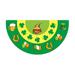 Eguiwyn A Banner St. s Day Fan Flag Irish Flag s Patriotic Half Flag Polyester Cloth Green Gnome Bunting for Indoor And Outdoor Hanging Decoration G