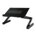 Household Folding Desk Bedroom Foldable Collapsible Laptop Tray for Table Study Metal