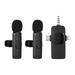 Tomshoo Portable Rechargeable Microphone System for Vlogs and Speeches Microphones