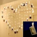 Shldybc Valentine s Day String Lights Decorations LED Lights Holiday Decoration Curtain Lights Proposal Layout Indoor Birthday Decoration Scene Layout Clip Lightsï¼Œsuitable for Bedroom Party Wall