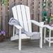 HDPE Faux Wood Adirondack Chair with Weather Resistant