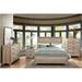 Ben 3 Piece Rustic Melamine Laminate Modern Panel Bedroom Set