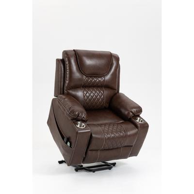 Electric Power Lounge Recliner Chair Sofa Lift Massage Chair w/Heating