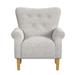 HomePop Rolled Arm Accent Chair