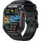 Military Smart Watches for AT&T Maestro 3 - HD 1.96â€� Big Screen Rugged Smart Watch (Answer/Dial Calls) Outdoor Tactical Sports Watch Fitness Tracker Smartwatch - Black