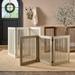 Modern Freestanding Pet Gate - Sand Driftwood, 28", 5 Panels Sand Driftwood (28") - Grandin Road