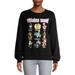 Disney Tops | Disney Women's Black Soot Villains Mood Graphic Sweatshirt Juniors Size M | Color: Black | Size: M