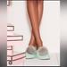 Victoria's Secret Shoes | New In Bag Victoria Secret Pom Pom Slippers (Small 5-6) | Color: Blue/Green | Size: 6