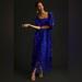 Anthropologie Dresses | Delfi Collective 3d Floral Anthropologie Dress | Color: Blue | Size: Xs