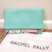 Anthropologie Bags | Anthropologie Rachel Pally Clutch Pink Mint Green Tropical Zip Closure Bag Purse | Color: Green/Pink | Size: Os