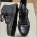 Gucci Shoes | Black Gucci Sneakers Worn Once. Size 36.5 Fits A Women’s 7 1/2 | Color: Black | Size: 7.5