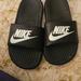 Nike Shoes | Nike Boys Flip Flops | Color: Black/White | Size: 2b