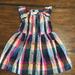 J. Crew Dresses | J Crew Toddler Girl 3t Plaid Dress With Buttons | Color: Blue/Pink | Size: 3tg