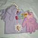 Disney Accessories | Disney Girls Frozen Elsa & Anna Beanie Hat & Glove Set & Princess Grip Gloves | Color: Pink/Purple | Size: Osg