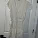 American Eagle Outfitters Dresses | American Eagle- Gauze- Wrap Dress- Size L | Color: White | Size: L