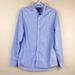 Michael Kors Shirts | Michael Kors Men’s Blue White Striped Dress Shirt Size M Euc | Color: Blue/White | Size: M